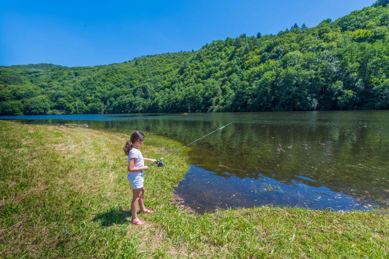 Camping Le Chateau Du Gibanel Saint-Martial-Entraygues Екстериор снимка